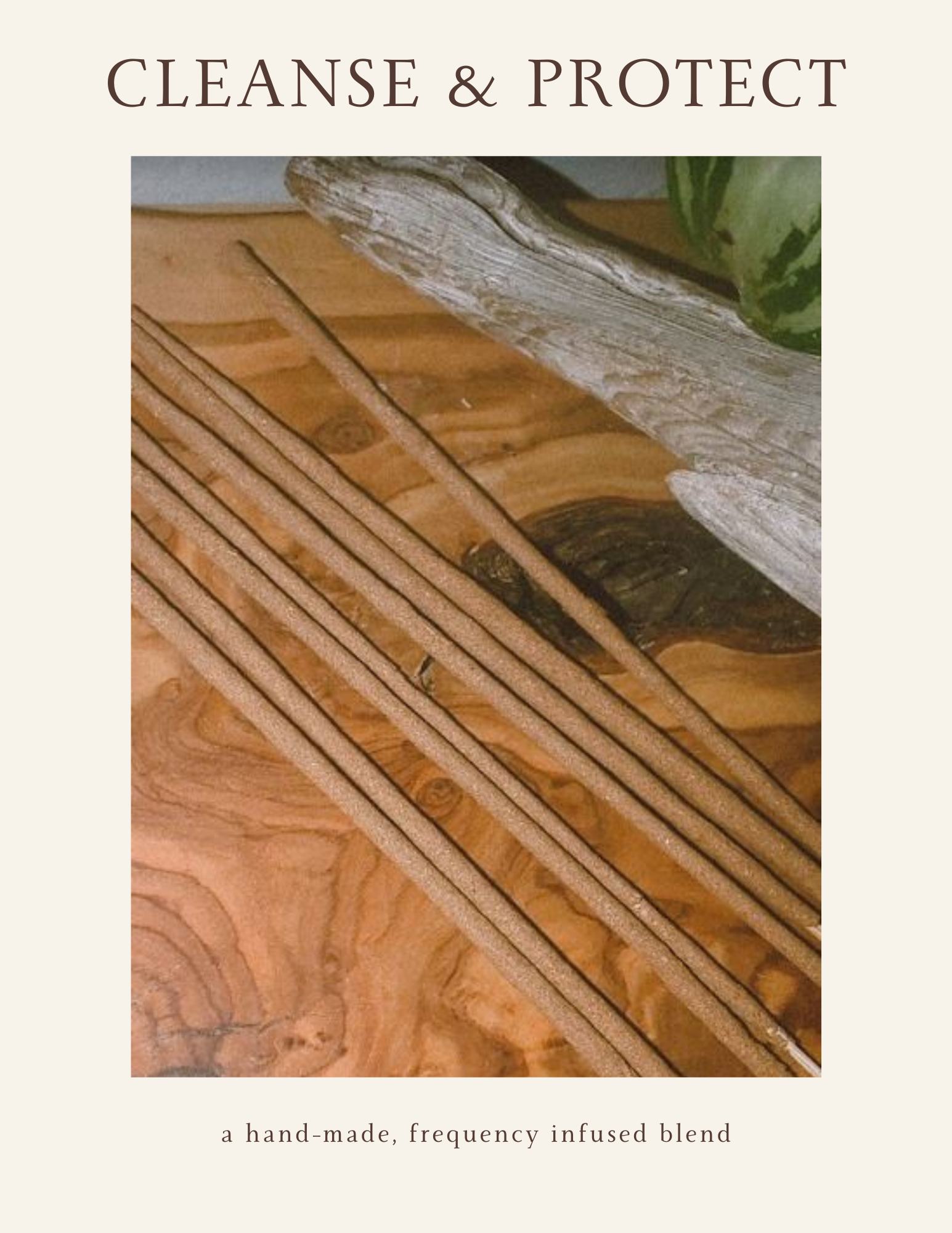 Cleanse & Protect – Hand-Rolled Incense (8-Stick Set)